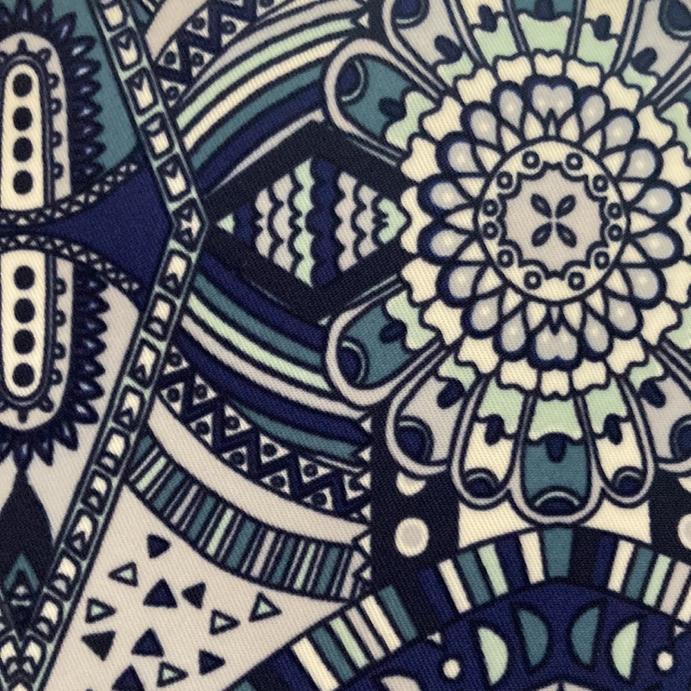 Sakroots Navy Wanderlust Essential Medium Cosmetic Bag Accessory Bag Mandala NWT - Picture 7 of 10